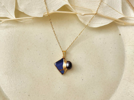 Sea Drifted Porcelain Kintsugi Ring one-size-fits-all