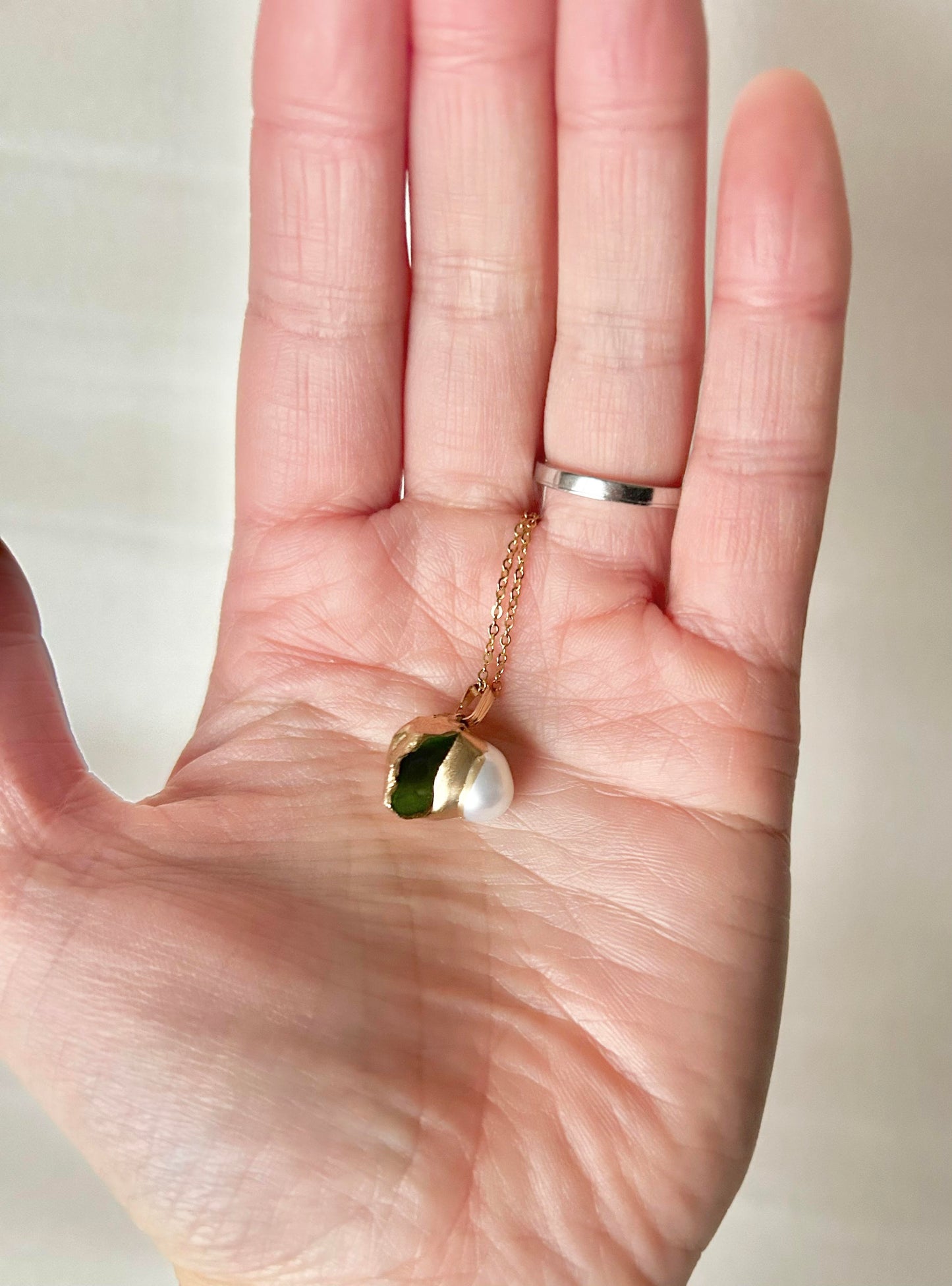 Sea Drifted Porcelain Kintsugi Ring one-size-fits-all