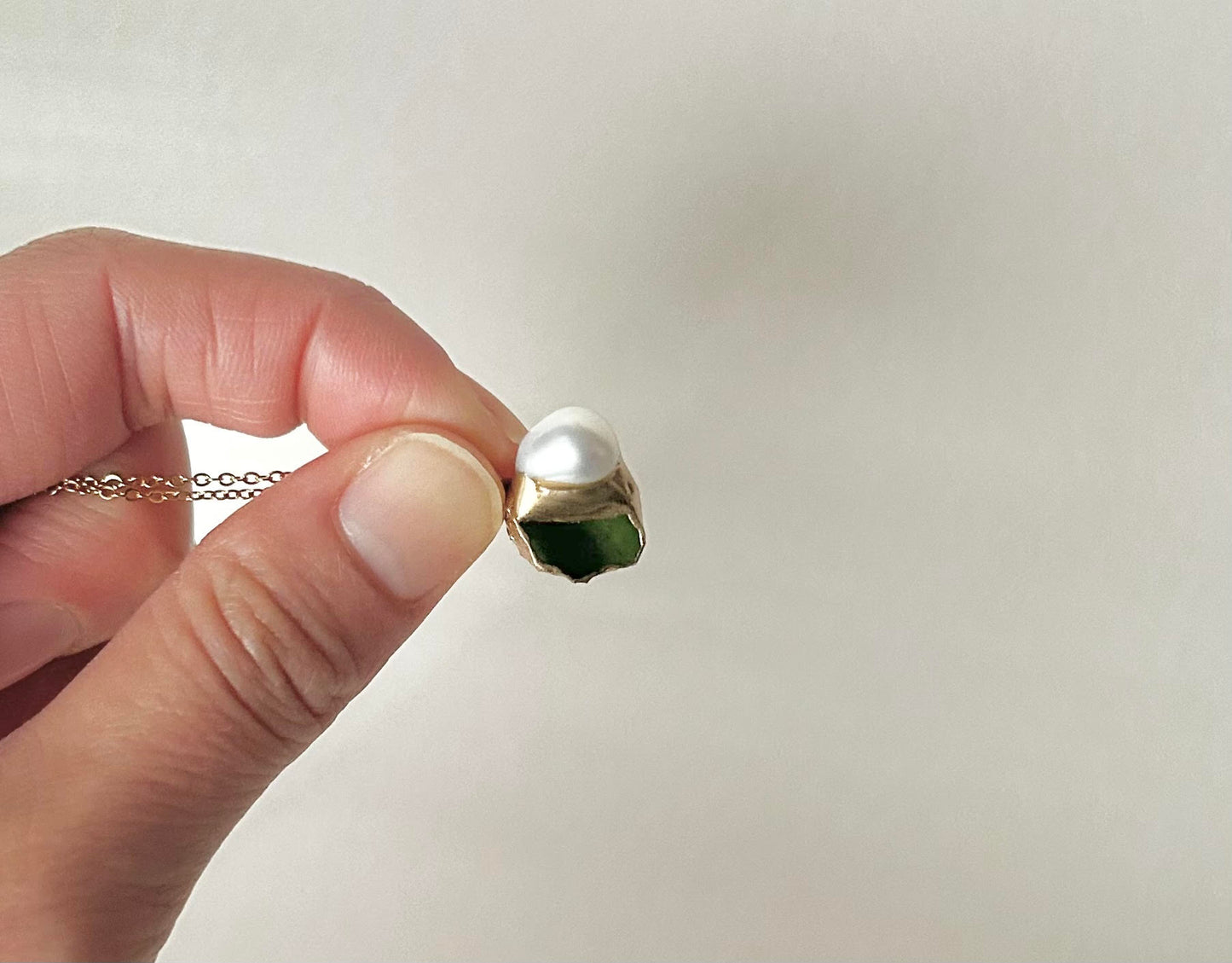 Sea Drifted Porcelain Kintsugi Ring one-size-fits-all