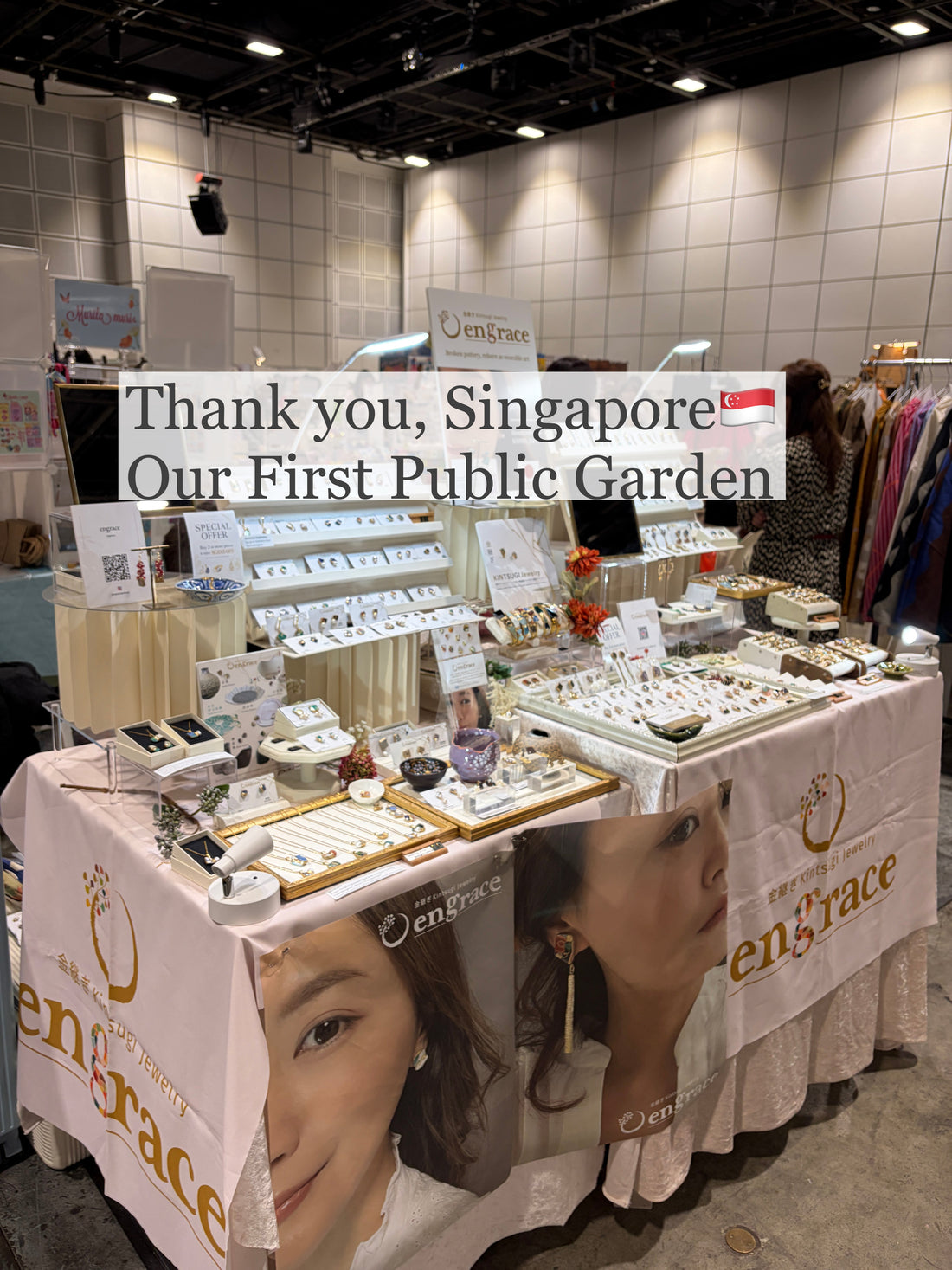 シンガポールで初めて出展してきました！