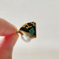 Sea Drifted Porcelain Kintsugi Ring one-size-fits-all 
