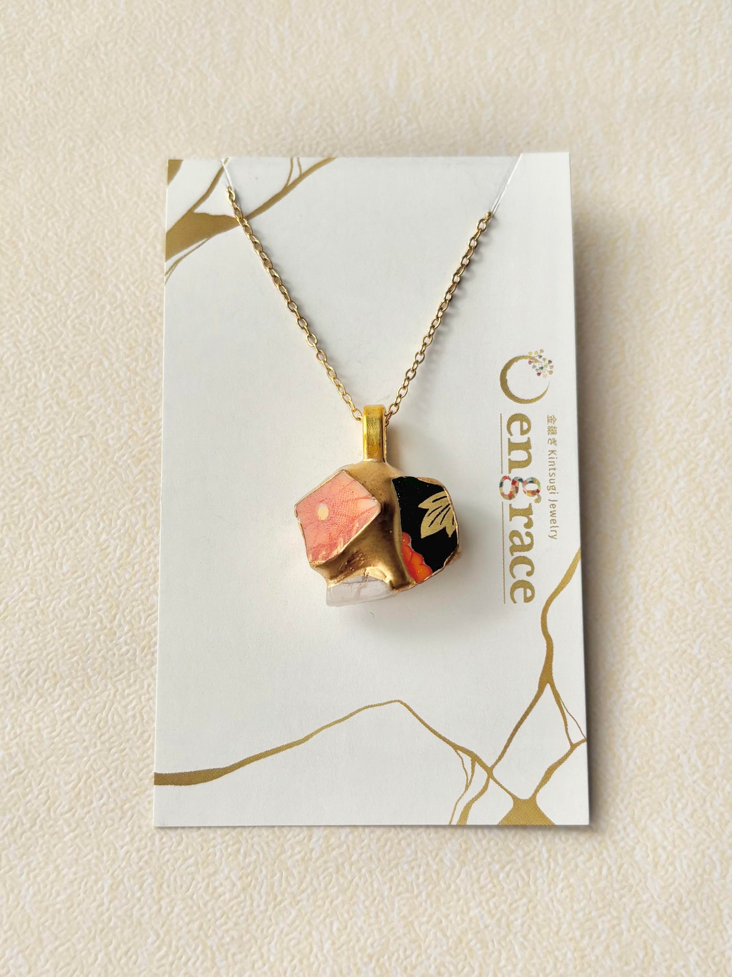 Sea Drifted Porcelain Kintsugi Ring one-size-fits-all 