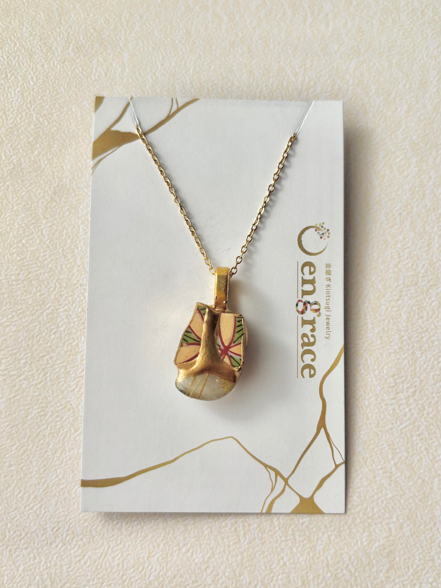 Sea Drifted Porcelain Kintsugi Ring one-size-fits-all 