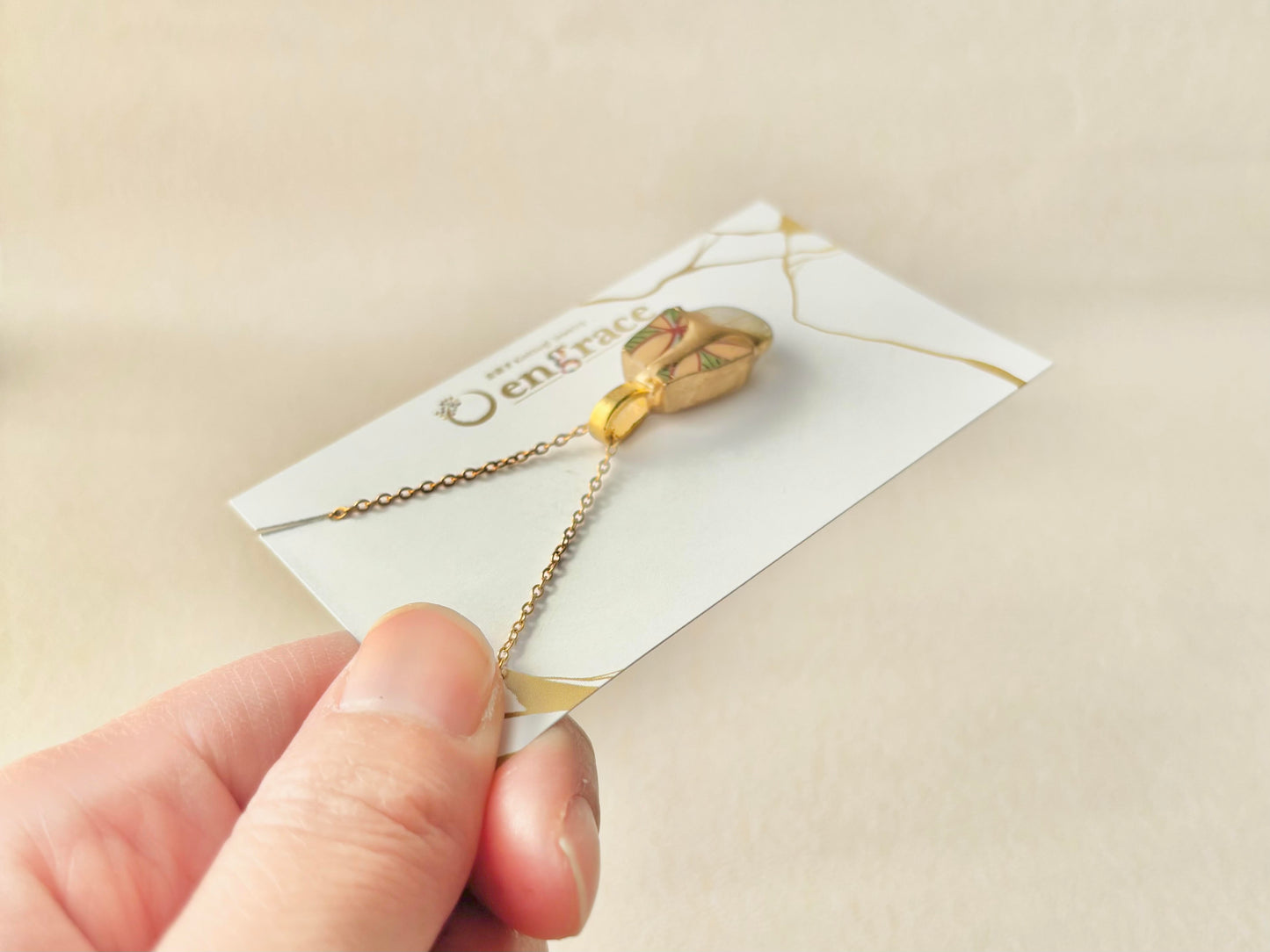 Sea Drifted Porcelain Kintsugi Ring one-size-fits-all 