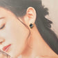 【Fittings Selection Available】Arita Ware Kintsugi Pierced Earrings / Clip-on Earrings, White, Flower Pattern, Leaf Pattern, Traditional Craft, #478