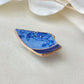 Arita Ware Kintsugi Obidome (Sash Clip), Japanese Pattern, Oriental Design, Tokachi-ishi Obsidian, Natural Stone, Traditional Craft, #450