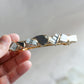 Arita ware / Karatsu ware - Kintsugi Barrette - Pink - Morganite - Natural Stone - Traditional Crafts - Hair Clip - Large - a27
