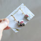 【Premium Series】 京・清水焼 　金継ぎ　14KGF フックピアス 和柄 ゴールド 伝統工芸　＃a35