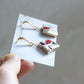 【Premium Series】 京・清水焼 　金継ぎ　14KGF フックピアス 和柄 ゴールド 伝統工芸　＃a35