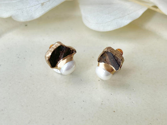 Sea Drifted Porcelain Kintsugi Ring one-size-fits-all 
