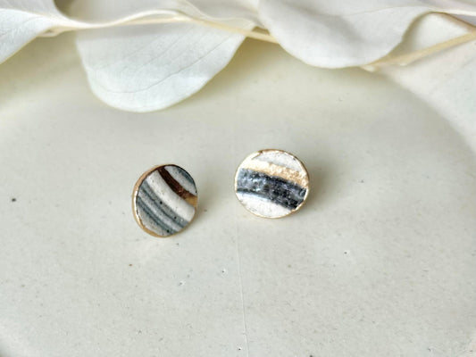Sea Drifted Porcelain Kintsugi Ring one-size-fits-all 