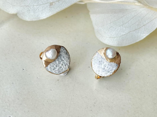 Sea Drifted Porcelain Kintsugi Ring one-size-fits-all 