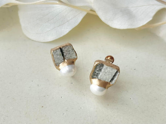 Sea Drifted Porcelain Kintsugi Ring one-size-fits-all 